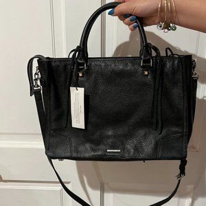 Rebecca Minkoff Black Leather Crossbody/Sachel Bag